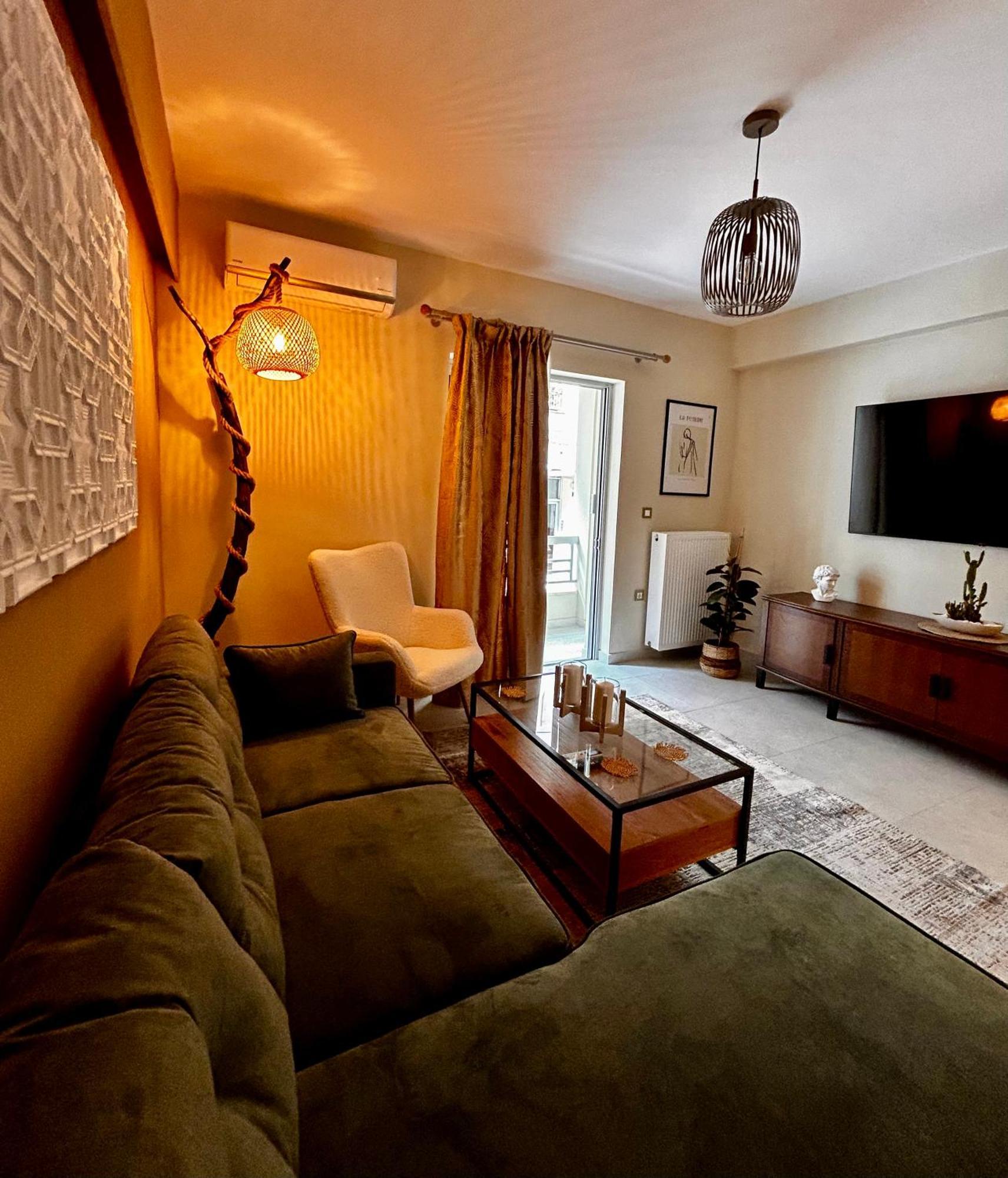 Apartamento Cozy Atenas Exterior foto