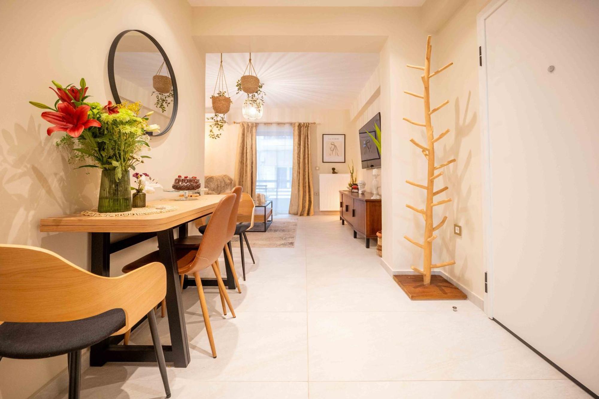 Apartamento Cozy Atenas Exterior foto